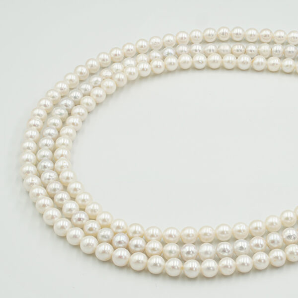 Perle Acqua Dolce fili tondi 5-5,5mm - FWP4205