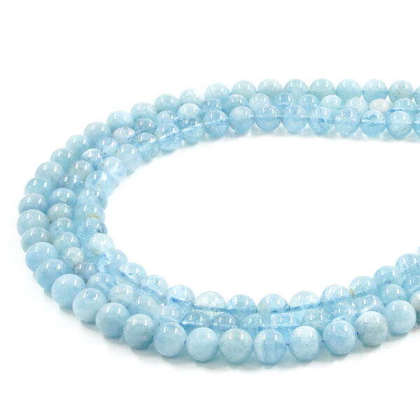 Acquamarina filo tondo 10mm - ACQ217