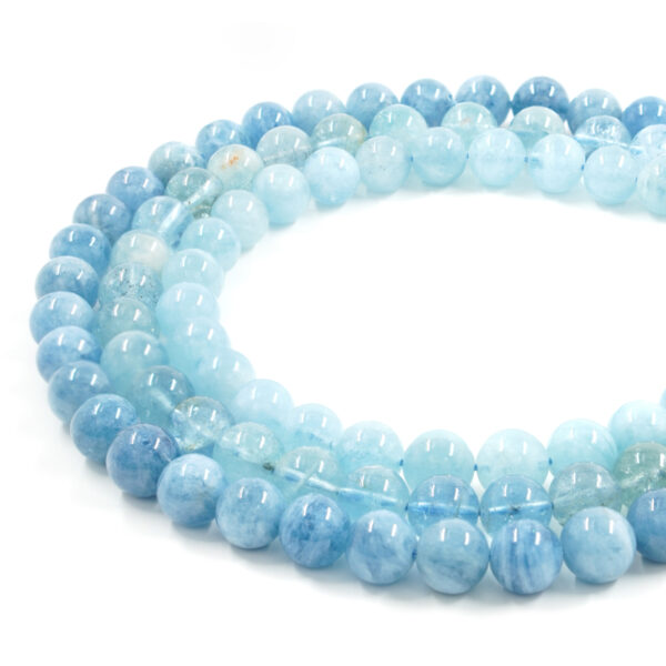 Acquamarina filo tondo 12mm - ACQ219