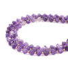 Ametista fili trottole sfaccettate 8mm - AME849