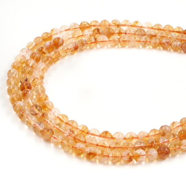 Citrino filo tondo 8mm - CIT38