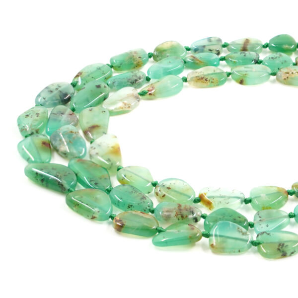Crisoprasio fili ovali misure varie - CRI95