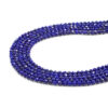 Lapis filo tondo sfaccettato 4mm - LAP224