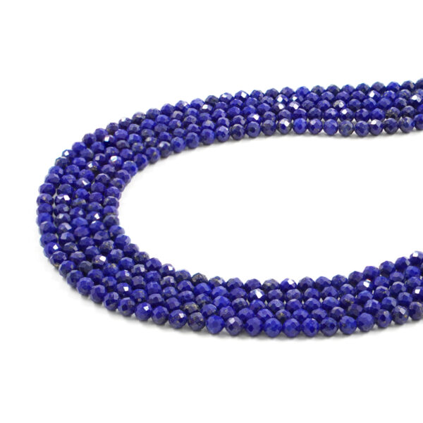 Lapis filo tondo sfaccettato 4mm - LAP224