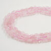 Quarzo Rosa fili sassi 10x8mm