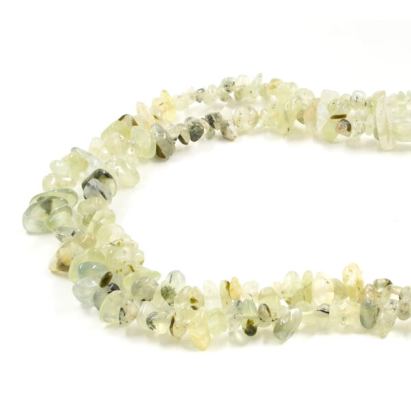 Quarzo Verde Tormalinato fili Chips 8-10mm - QZT176