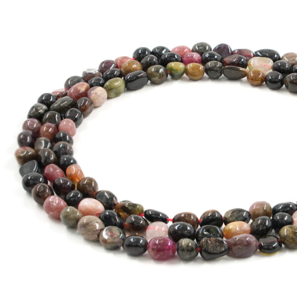 Tormalina Multicolor fili sassi 10x8mm - TORM70