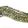 Perle Acqua Dolce fili scaramazze 9-10mm – Verde - FWP4214