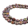 Perle Acqua Dolce fili monete 13-14mm – Bronzo - FWP4220