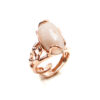 Anello Argento con corallo rosa – Rosè - AN912