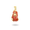 Pendente Argento corallo tema mare - Dorato - ARG894