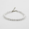Bracciale perle, chiusura argento rodiato - BRA2508