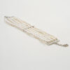 Bracciale perle barocche, chiusura argento - BRA2511