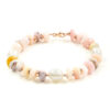 Bracciale, opale, perla chiusura argento - BRA2520