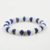 Bracciale Elastico lapis, pietra di Luna