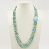 Collana larimar, opale giallo, chiusura argento - COL2807