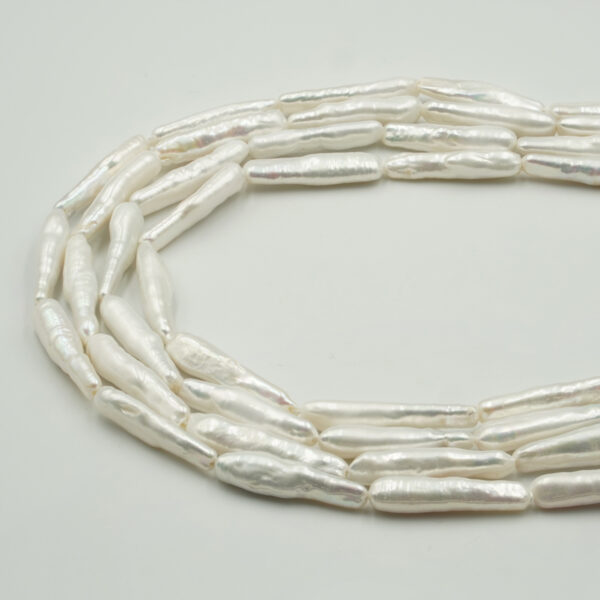 Perle Acqua Dolce fili cannette barocche 6x25mm - FWP4230