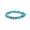 Bracciale Elastico Giada Blu - BRA2549