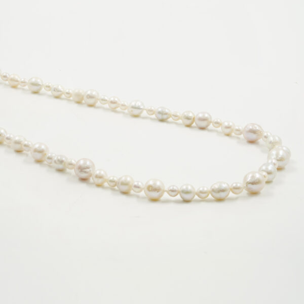 Collana perle con chiusura argento dorato - COL2898