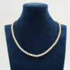 Collana perle con chiusura argento rodiato - COL2899