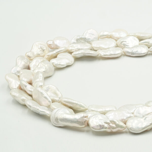 Perle Acqua Dolce fili monete 12-13mm - PRL06