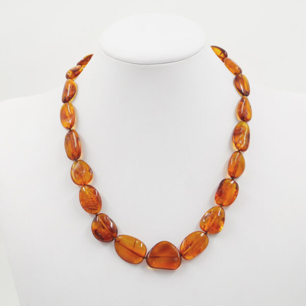 Ambra Baltica Cognac collane sassi piatti