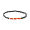 Bracciale Elastico corallo, agata - BRA2565