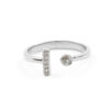 Anello in Argento a 1 elemento – Rodiato - SM1454